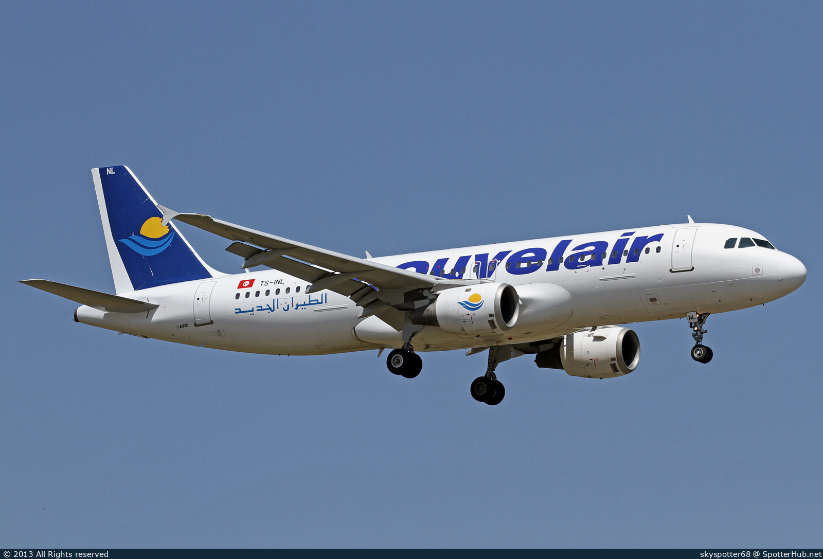 Photo of TS-INL - Airbus A320-212 operated by Nouvelair