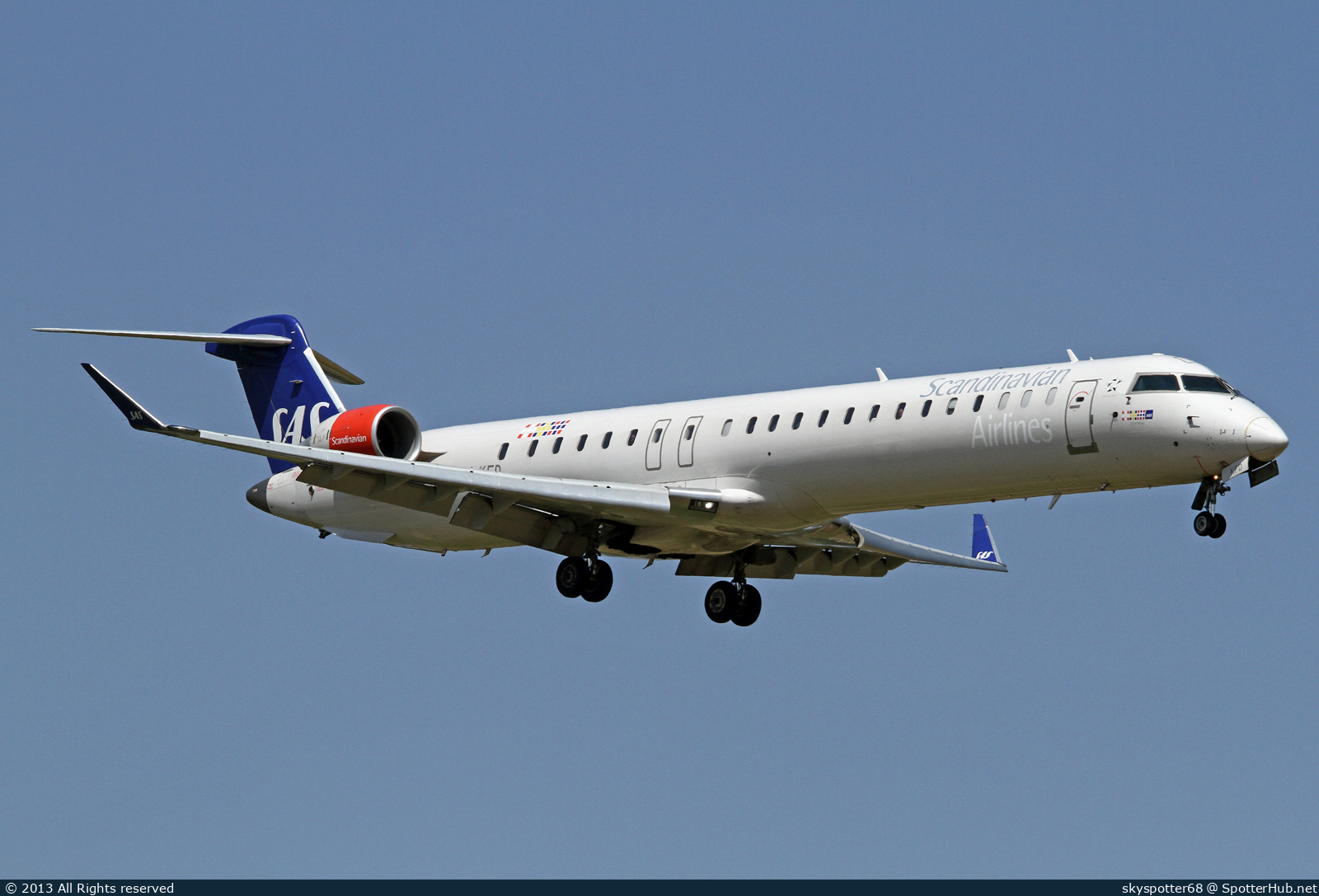 Photo of OY-KFD - Bombardier CRJ-900LR operated by SAS Scandinavian Airlines