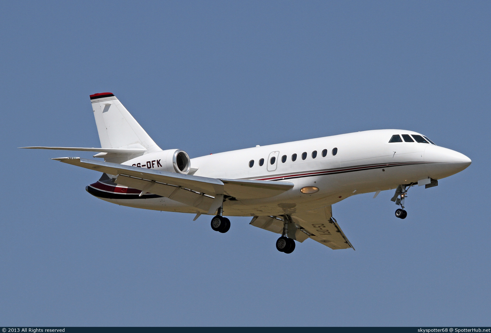 Photo of CS-DFK - Dassault Falcon 2000EX operated by NetJets Europe