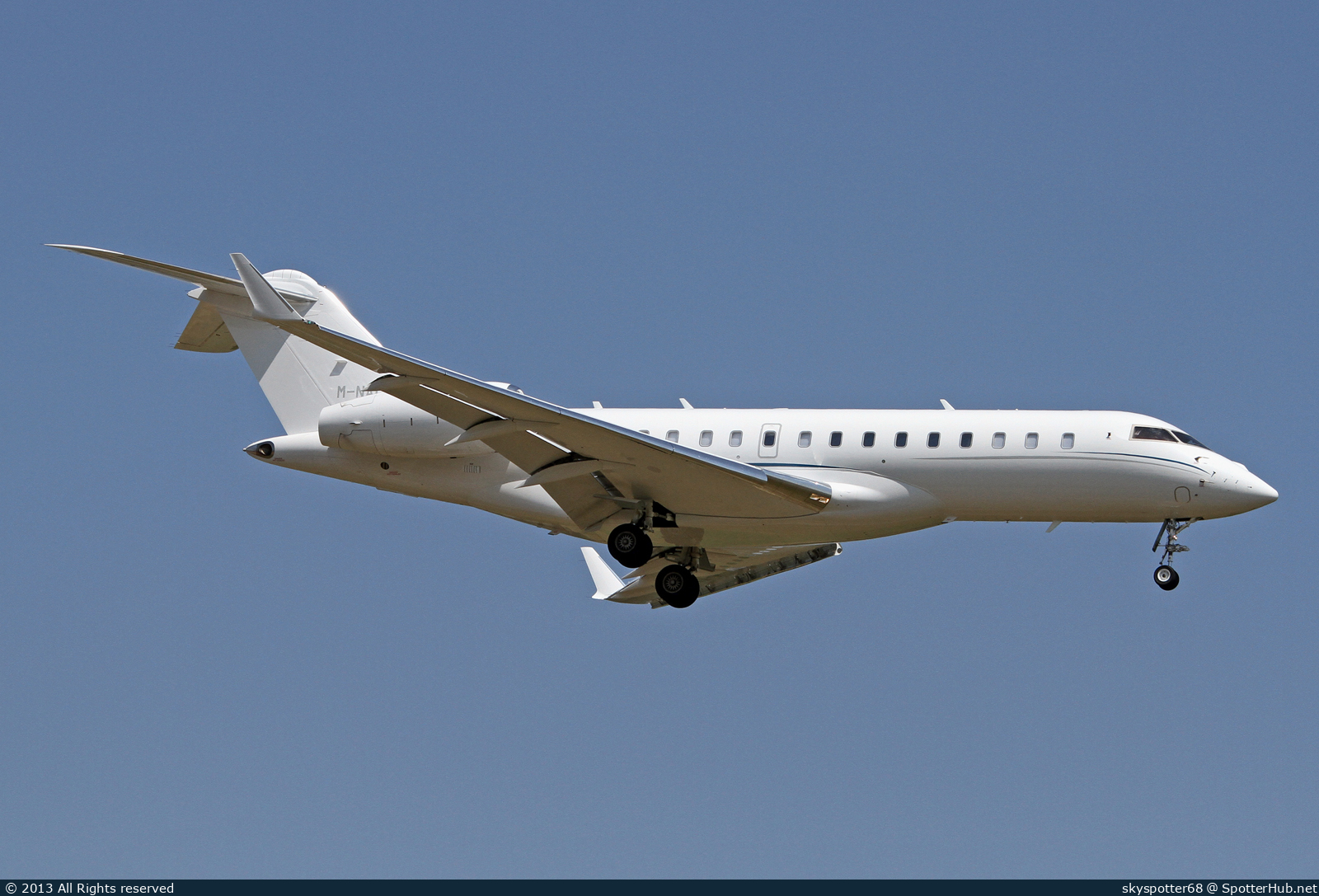Photo of M-NALE - Bombardier Global 6000 operated by Private