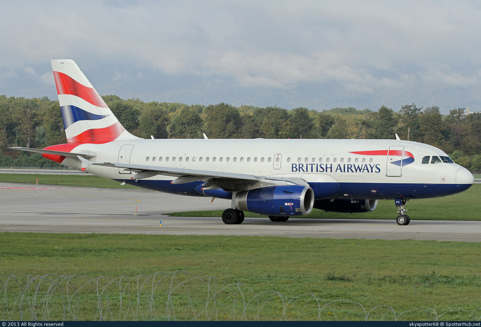 Photo of G-EUPY - Airbus A319-131 operated by British Airways