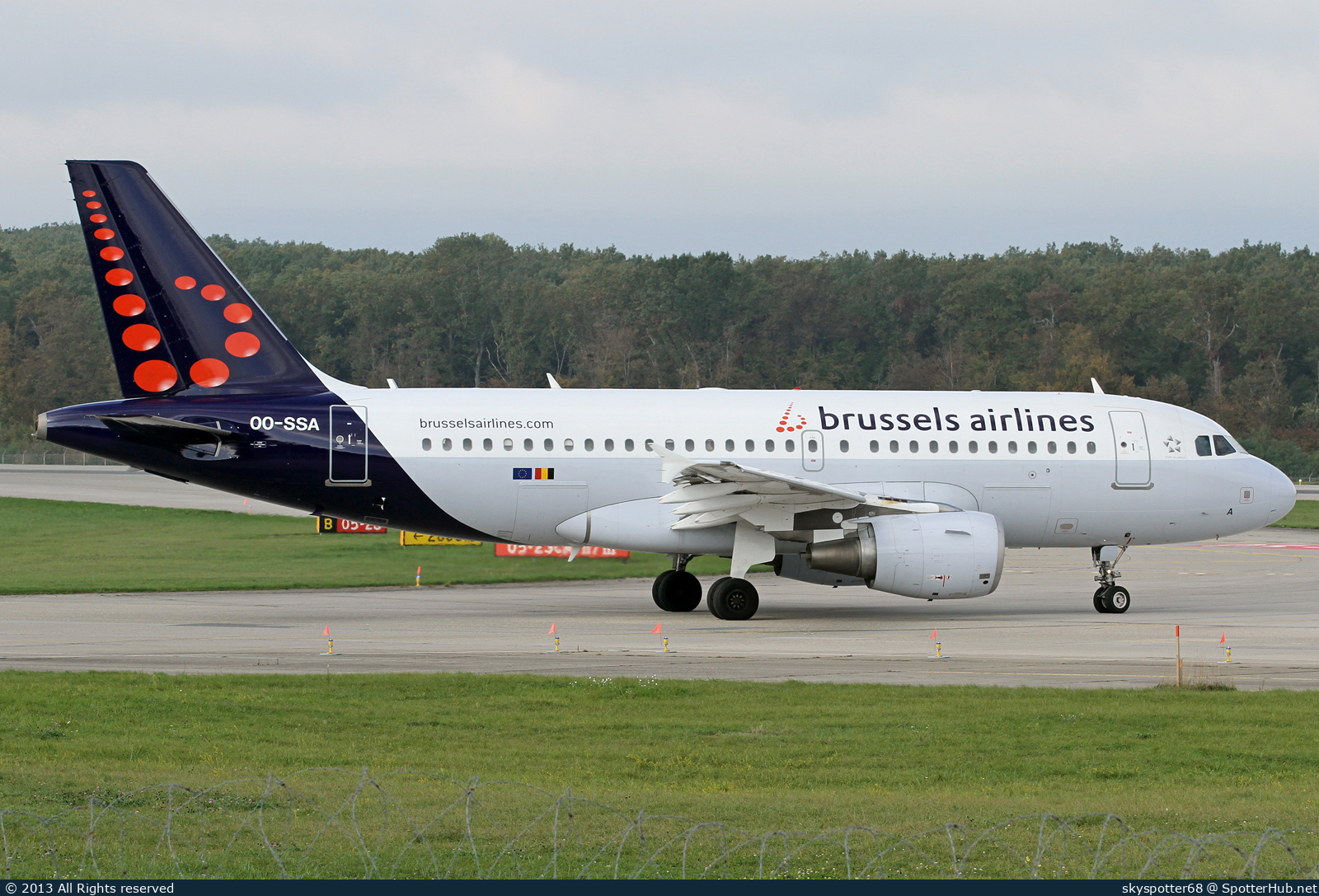 Photo of OO-SSA - Airbus A319-111 operated by Brussels Airlines