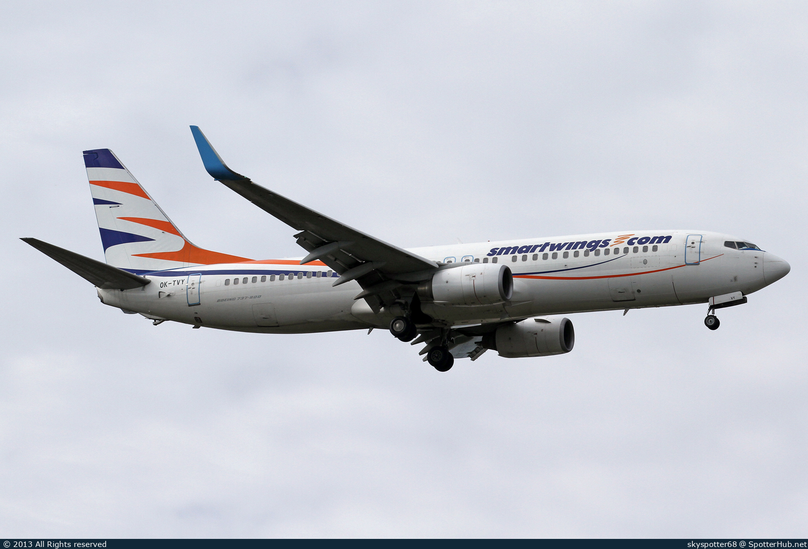 Photo of OK-TVY - Boeing 737-8Q8 operated by SmartWings