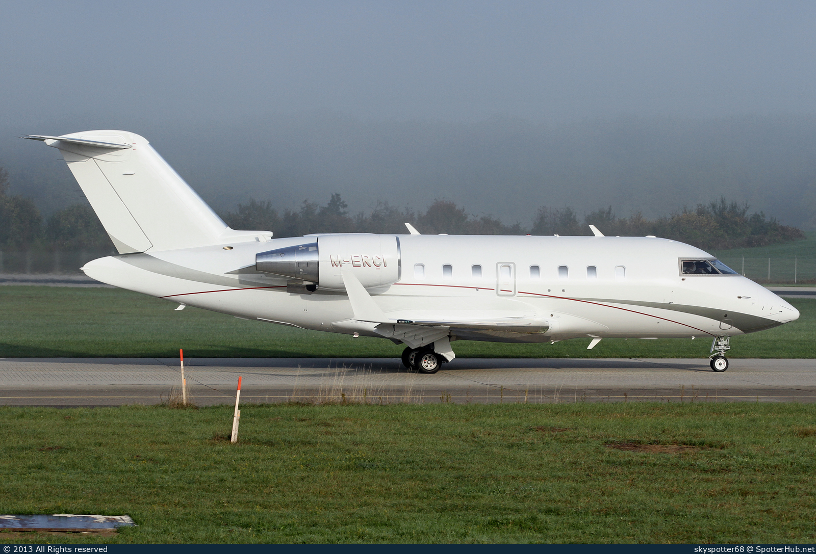 Photo of M-ERCI - Bombardier Challenger 605 operated by Private