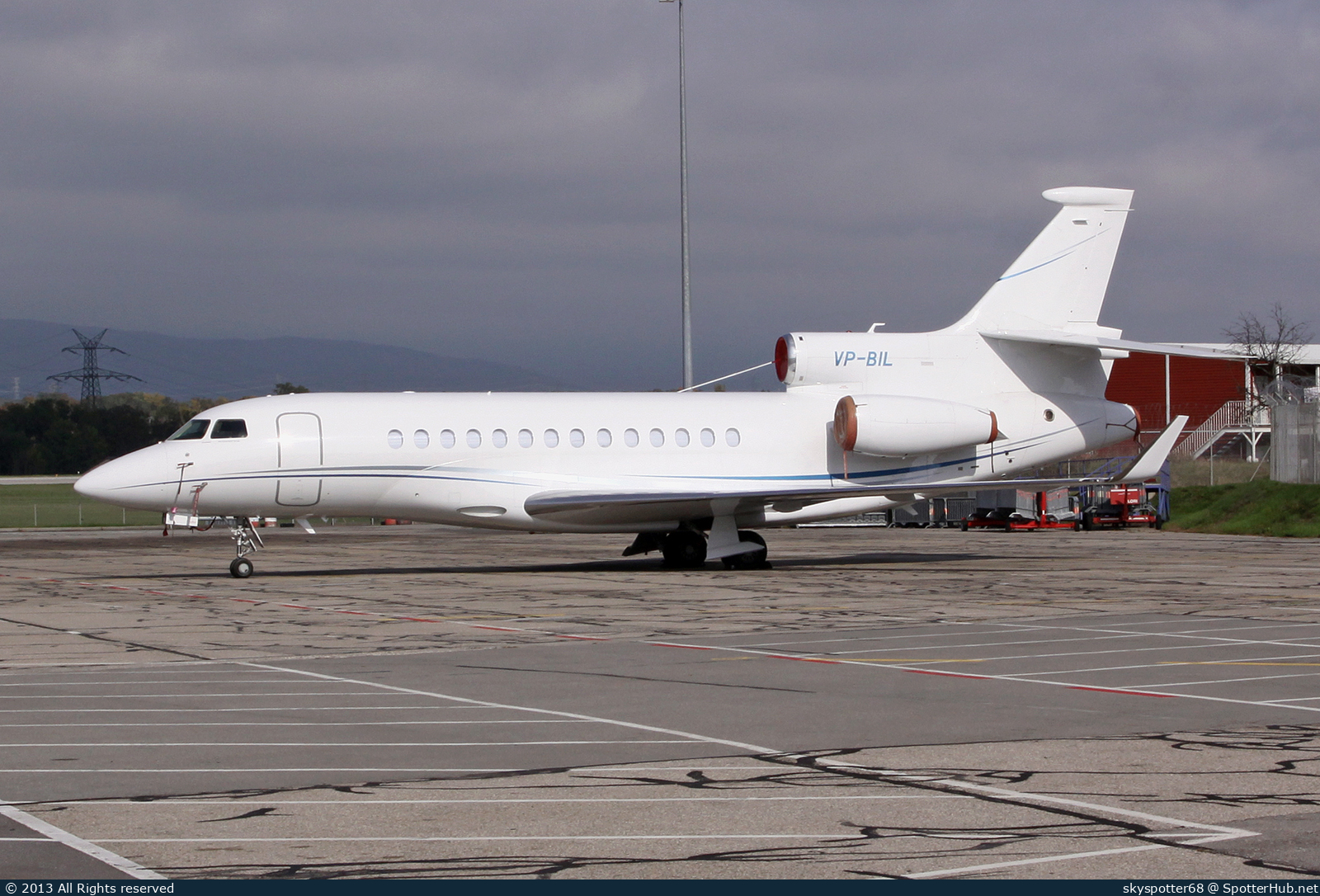 Photo of VP-BIL - Dassault Falcon 7X operated by Biltema Nordic Services