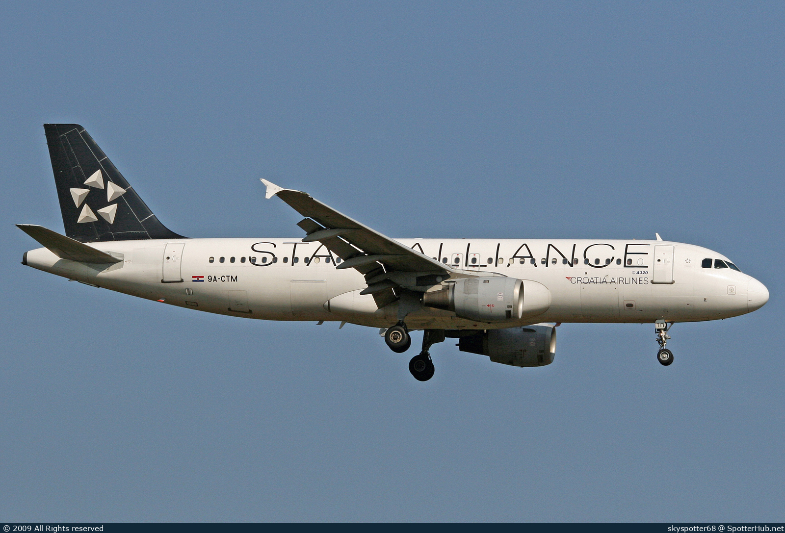 Photo of 9A-CTM - Airbus A320-212 operated by Croatia Airlines