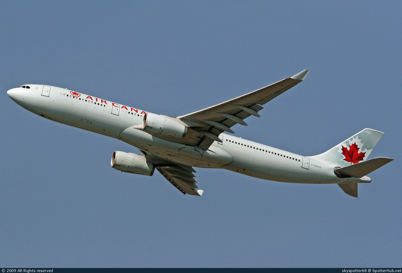 Photo of C-GHKW - Airbus A330-343 operated by Air Canada