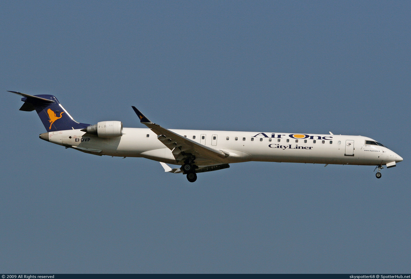Photo of EI-DVP - Bombardier CRJ-900ER operated by Air One CityLiner