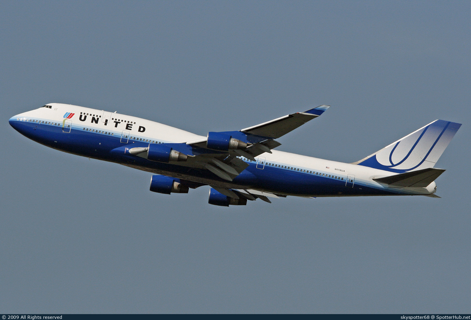 Photo of N178UA - Boeing 747-422 operated by United Airlines