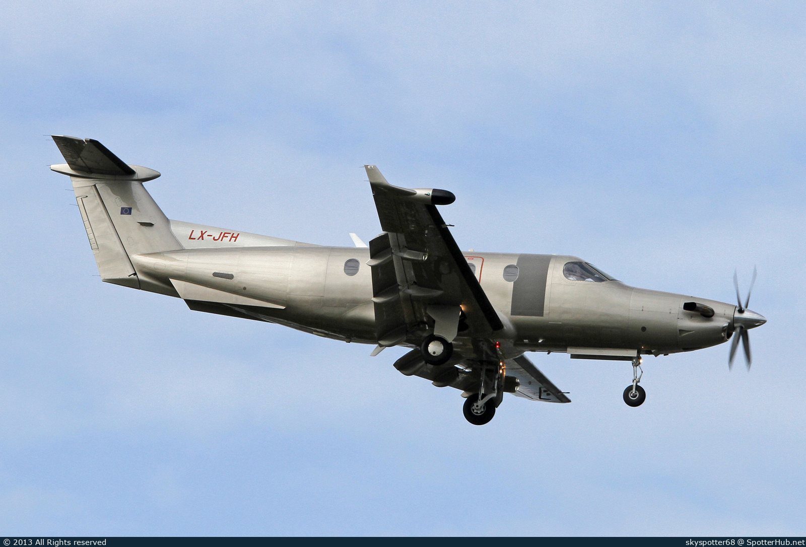 Photo of LX-JFH - Pilatus PC-12/45 operated by Jetfly Aviation