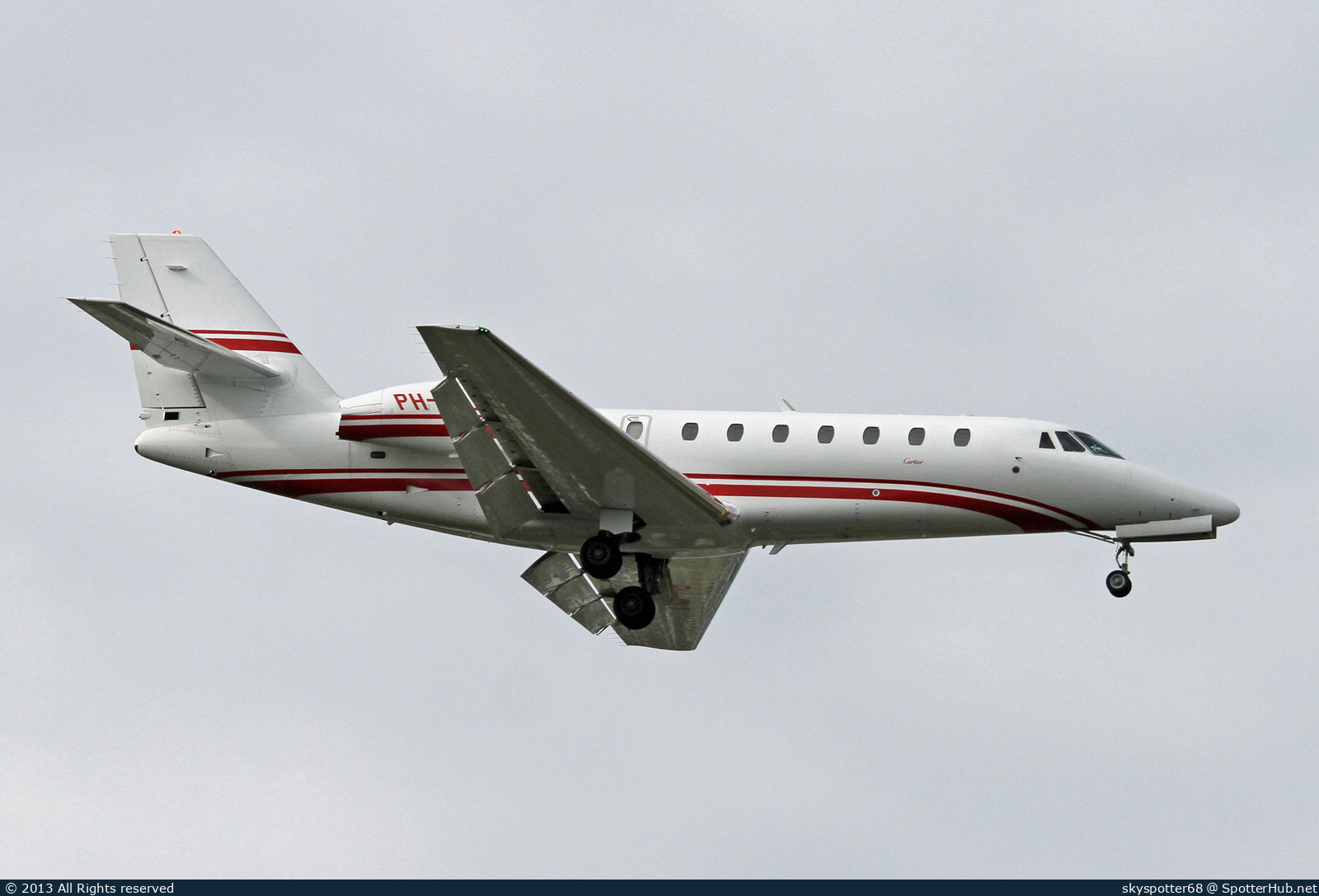Photo of PH-CIJ - Cessna 680 Citation Sovereign operated by Cartier