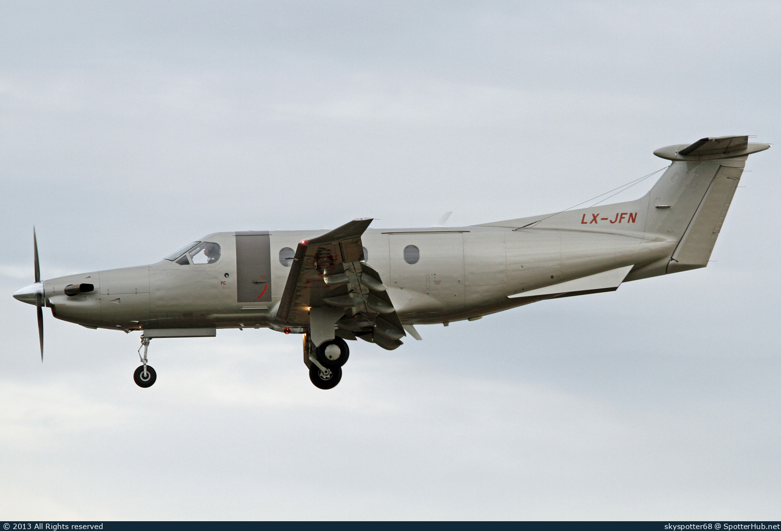 Photo of LX-JFN - Pilatus PC-12/47 operated by Jetfly Aviation