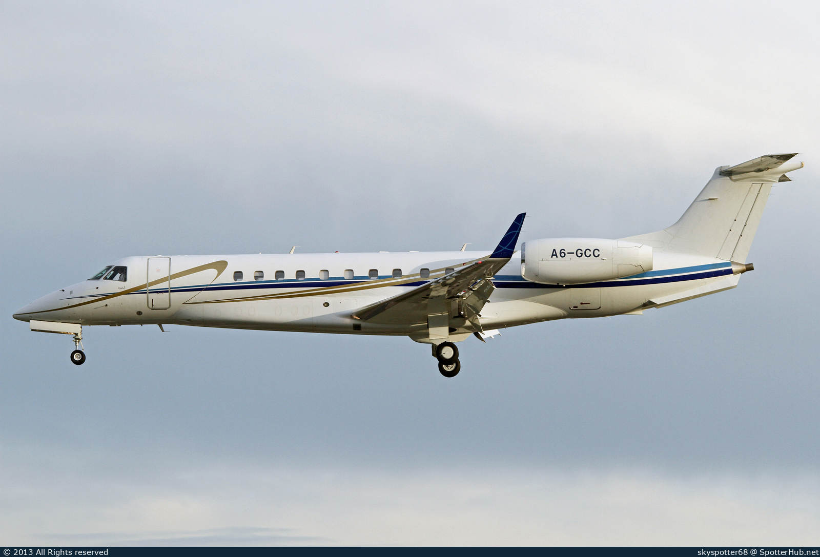Photo of A6-GCC - Embraer Legacy 600 operated by Gama Aviation FZC