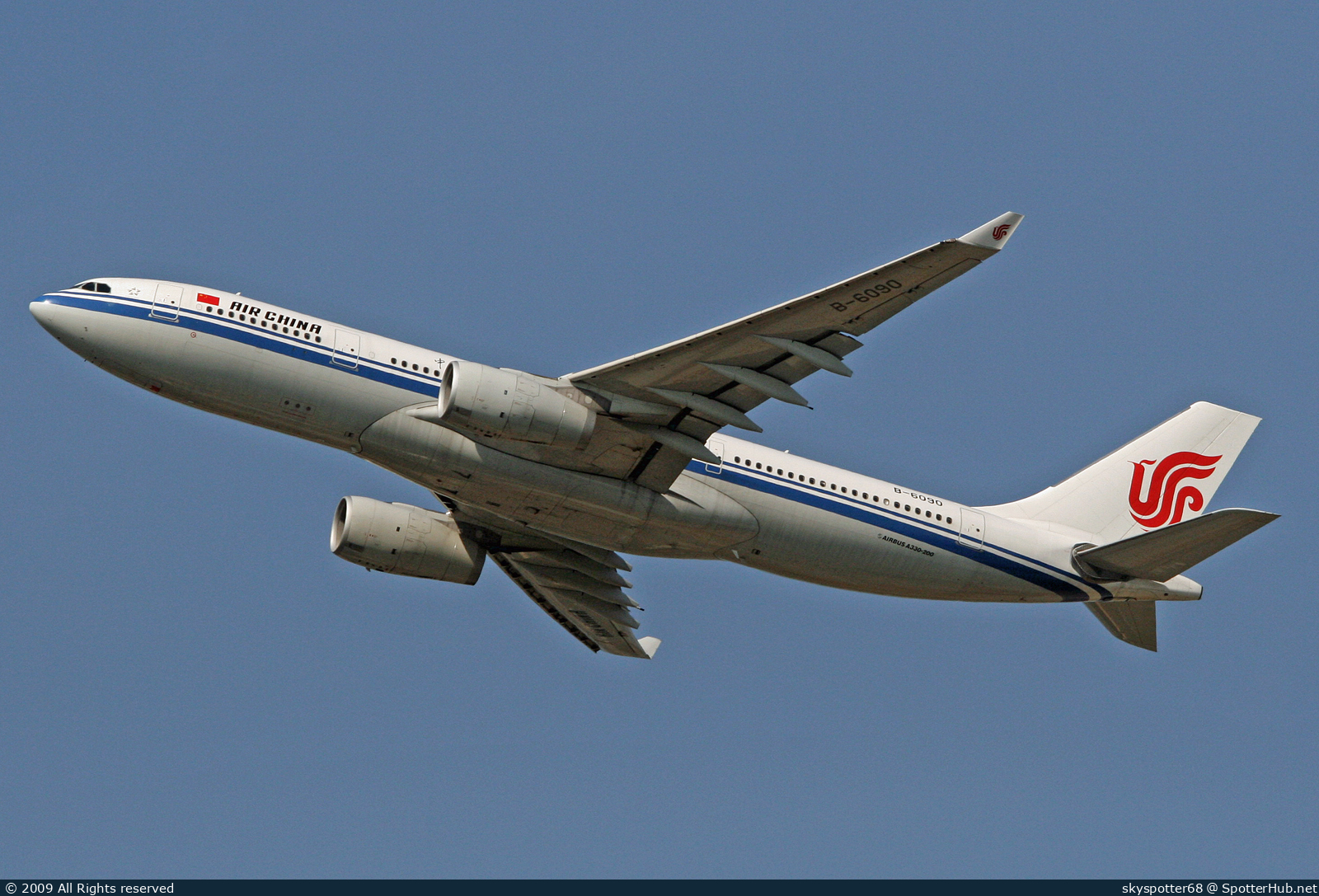 Photo of B-6090 - Airbus A330-243 operated by Air China