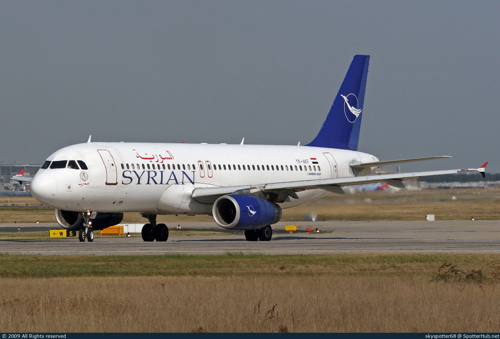 Photo of YK-AKF - Airbus A320-232 operated by Syrian Air