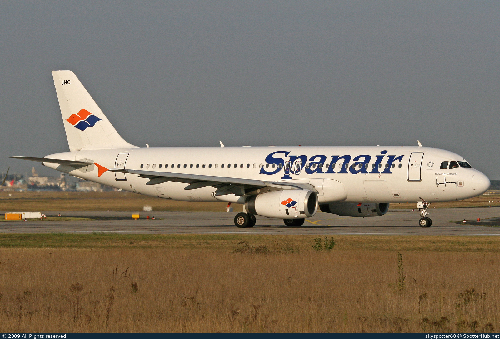 Photo of EC-JNC - Airbus A320-232 operated by Spanair