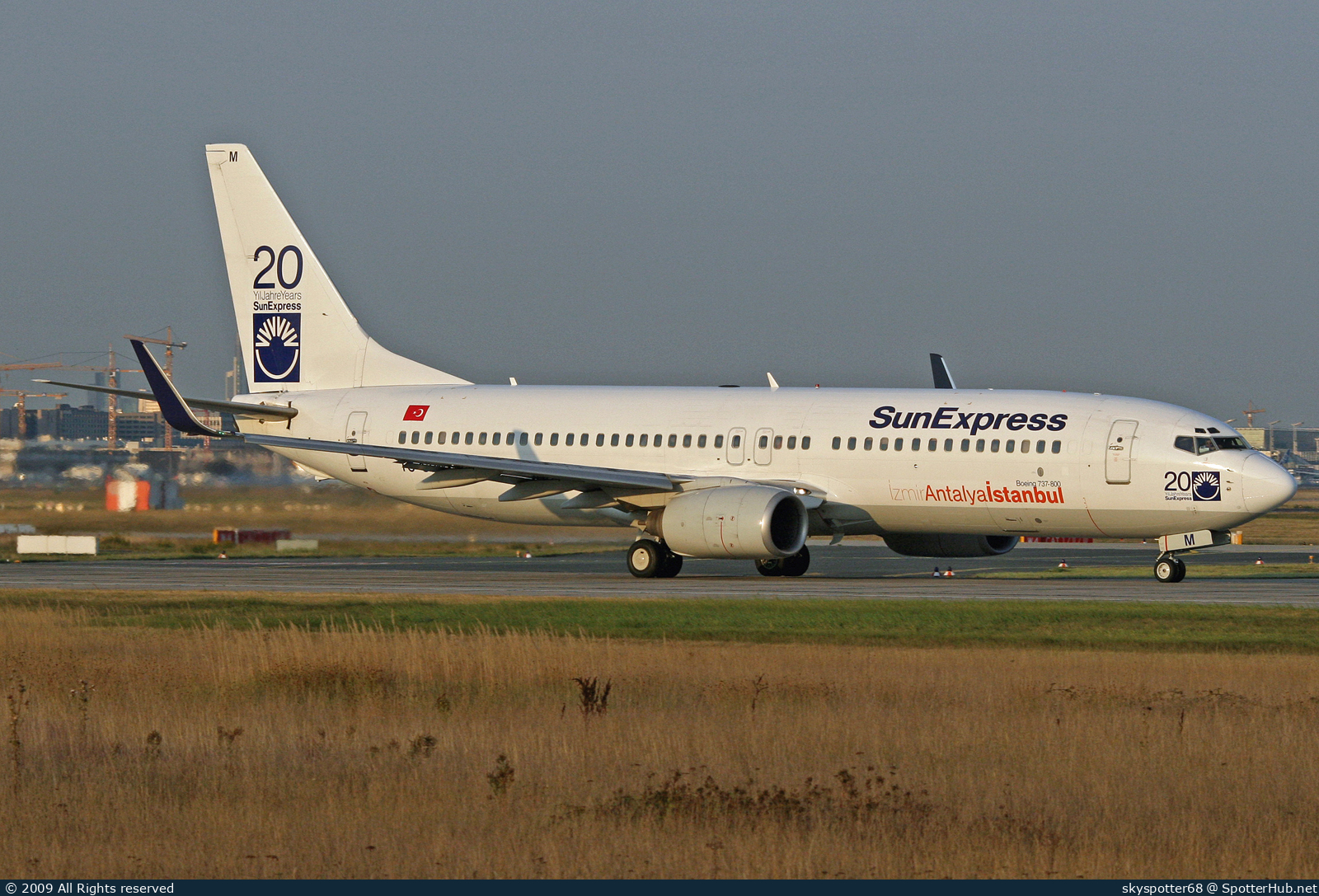 Photo of TC-SUM - Boeing 737-85F operated by SunExpress