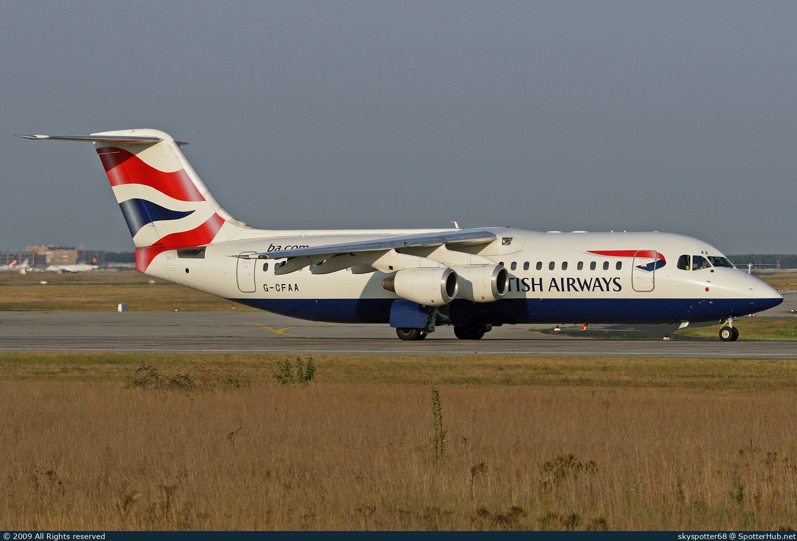Photo of G-CFAA - British Aerospace Avro RJ100 operated by BA CityFlyer