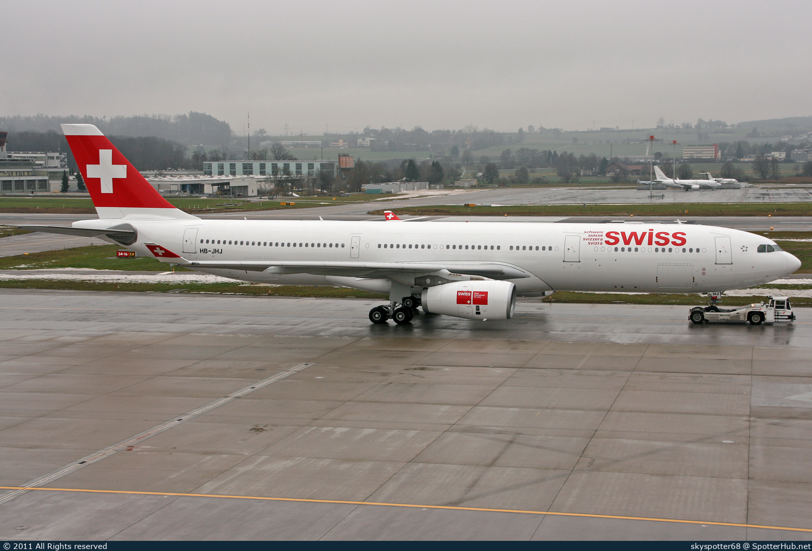 Photo of HB-JHJ - Airbus A330-343 operated by Swiss International Air Lines