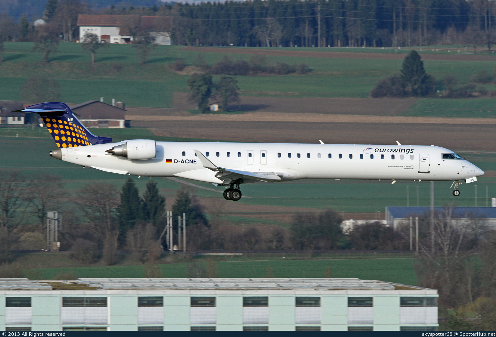 Photo of D-ACNE - Bombardier CRJ-900LR operated by Eurowings