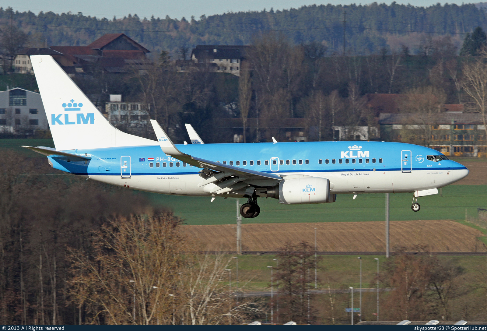 Photo of PH-BGH - Boeing 737-7K2 operated by KLM Royal Dutch Airlines