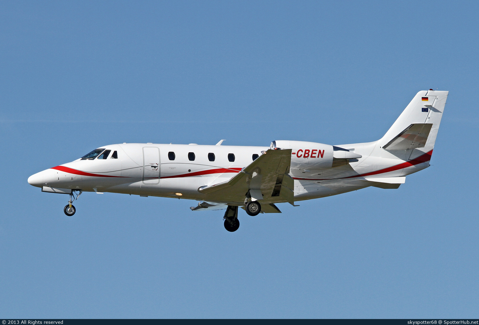 Photo of D-CBEN - Cessna 560XL Citation XLS+ operated by Würth Aviation