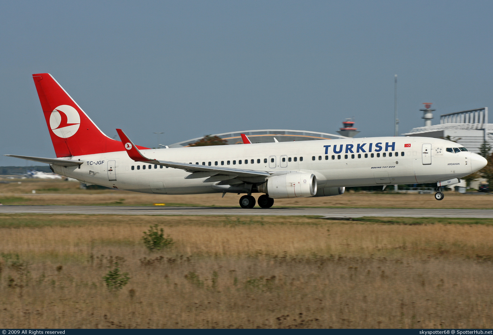 Photo of TC-JGF - Boeing 737-8F2 operated by Turkish Airlines