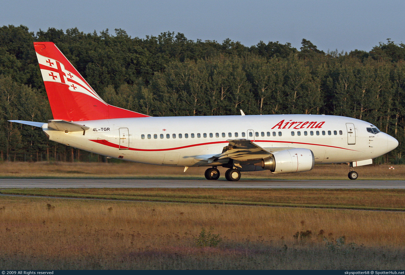 Photo of 4L-TGR - Boeing 737-59D operated by Georgian Airways