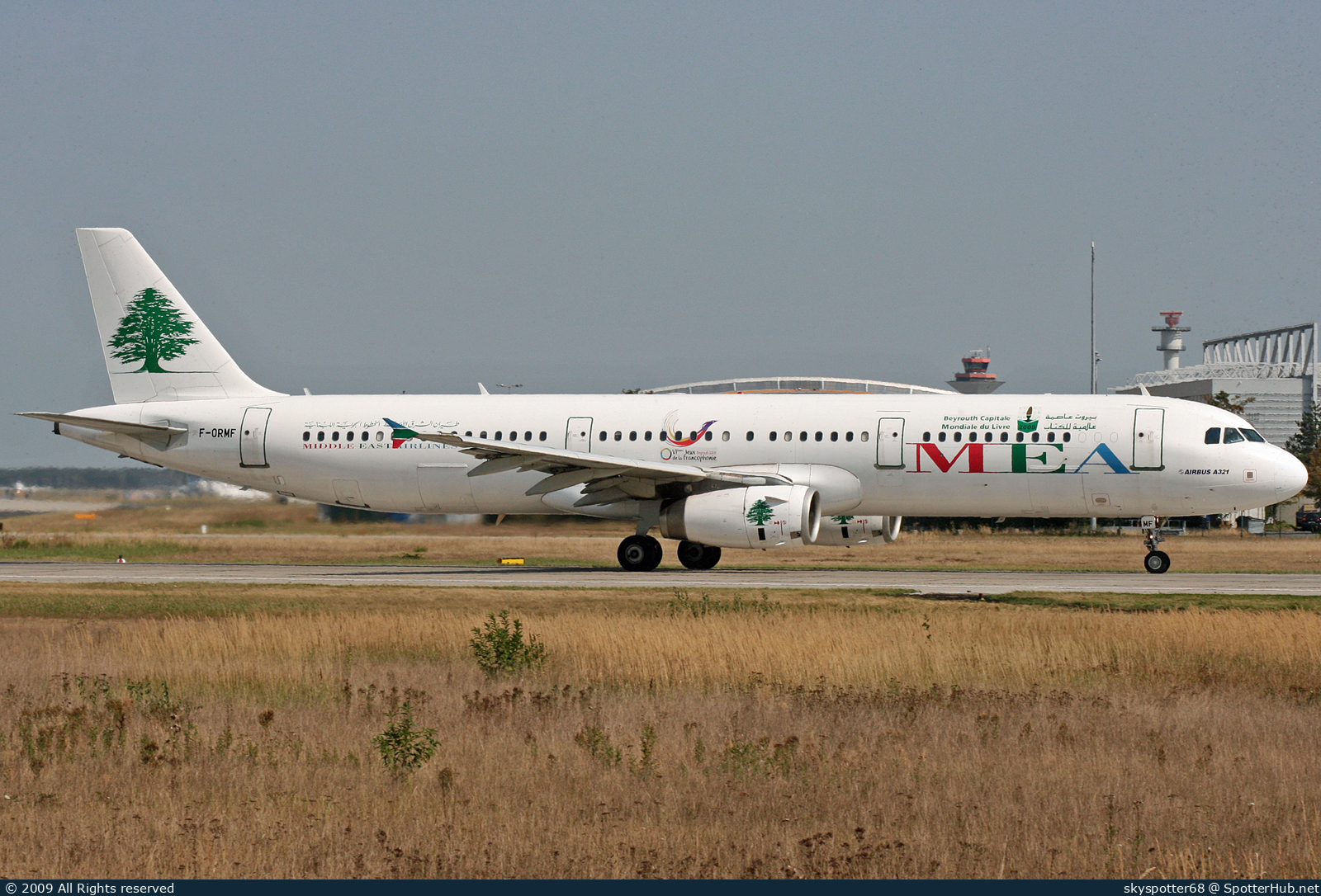 Photo of F-ORMF - Airbus A321-231 operated by MEA Middle East Airlines