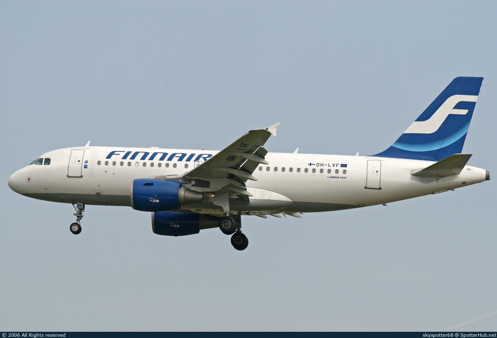 Photo of OH-LVF - Airbus A319-112 operated by Finnair