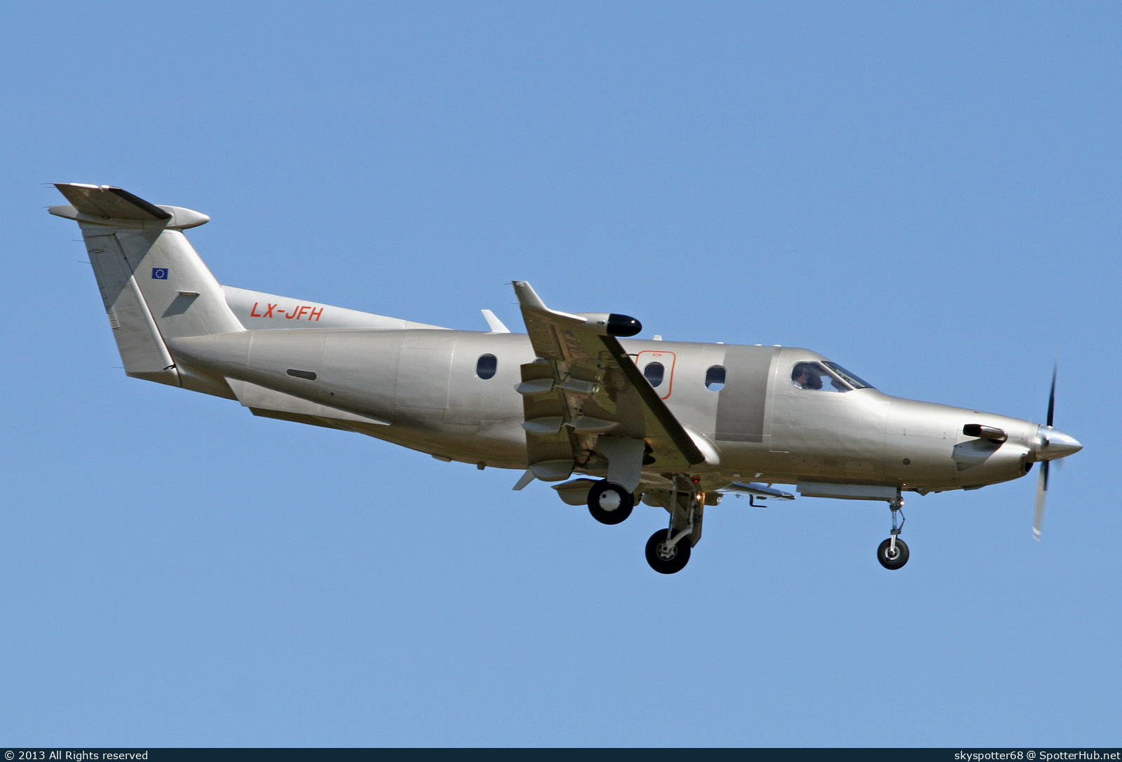 Photo of LX-JFH - Pilatus PC-12/45 operated by Jetfly Aviation