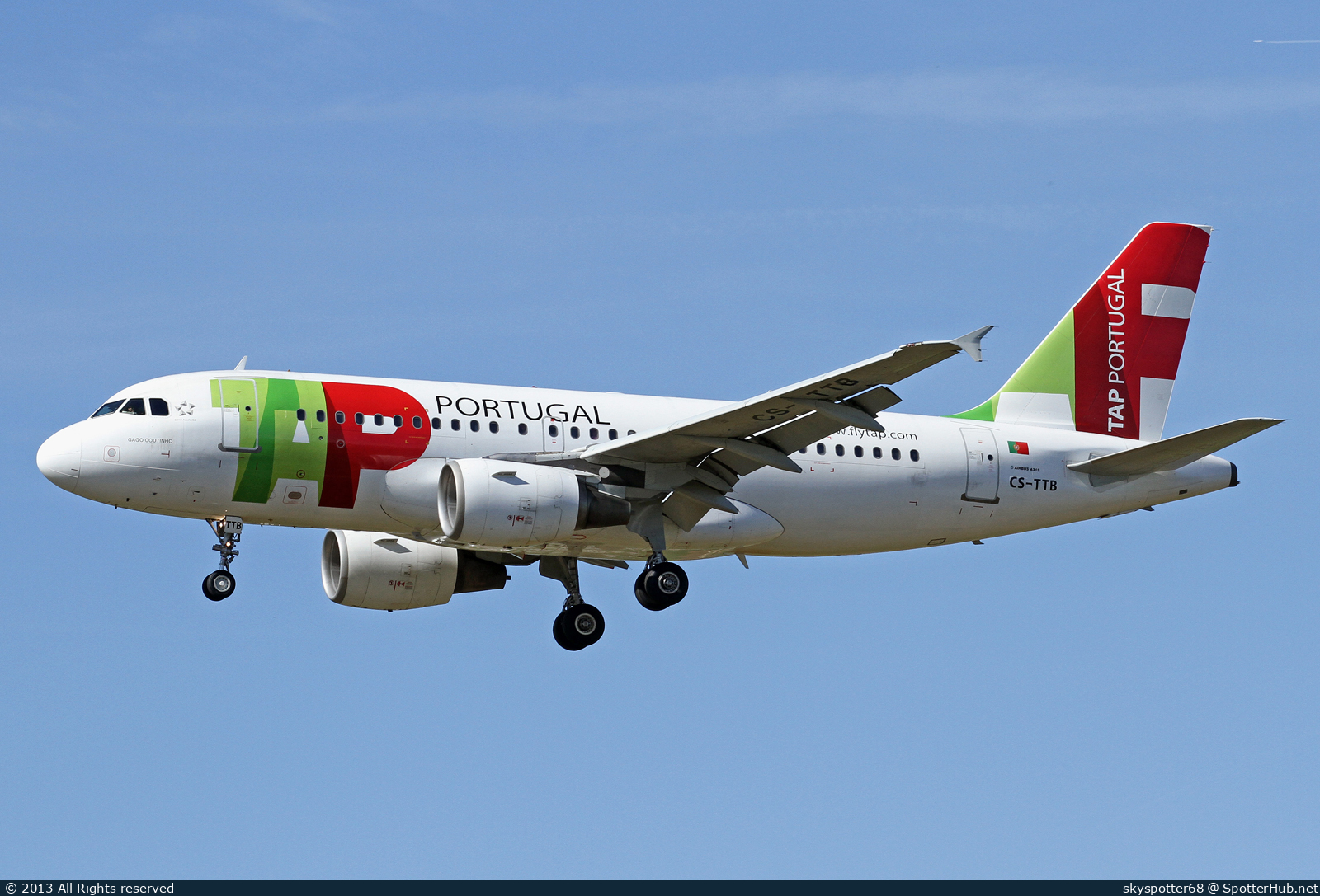 Photo of CS-TTB - Airbus A319-111 operated by TAP Air Portugal