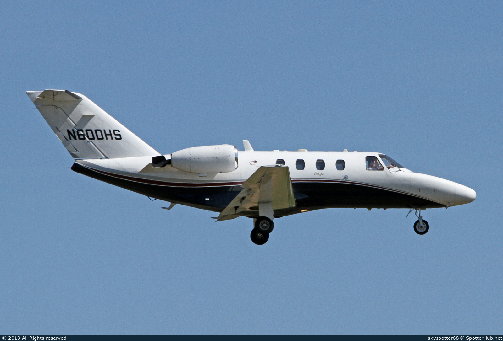 Photo of N600HS - Cessna 525 CitationJet operated by Private