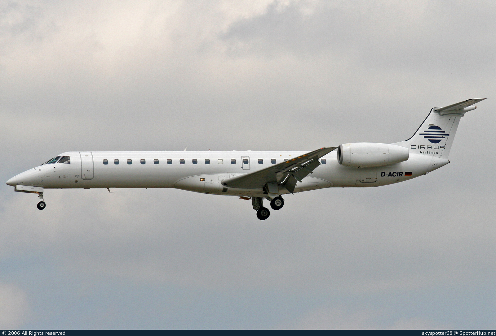 Photo of D-ACIR - Embraer ERJ-145MP operated by Cirrus Airlines