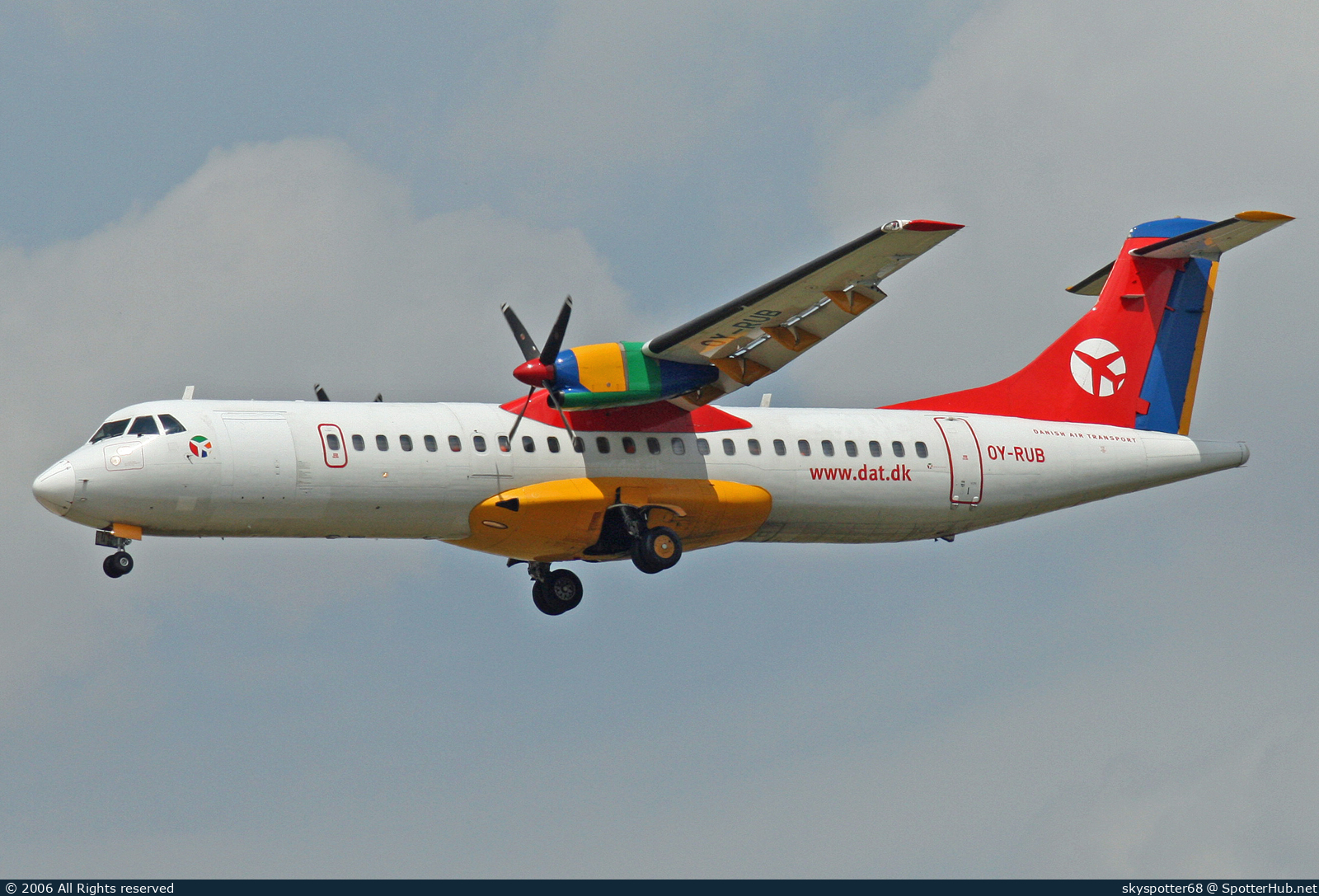 Photo of OY-RUB - ATR 72-202 operated by DAT Danish Air Transport