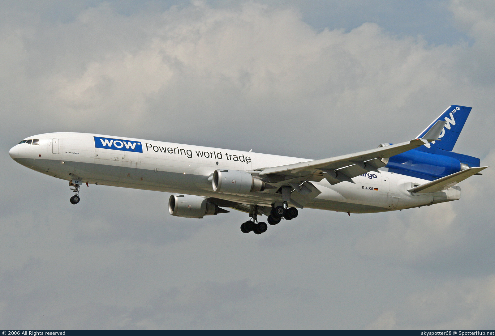Photo of D-ALCE - McDonnell Douglas MD-11(F) operated by Lufthansa Cargo