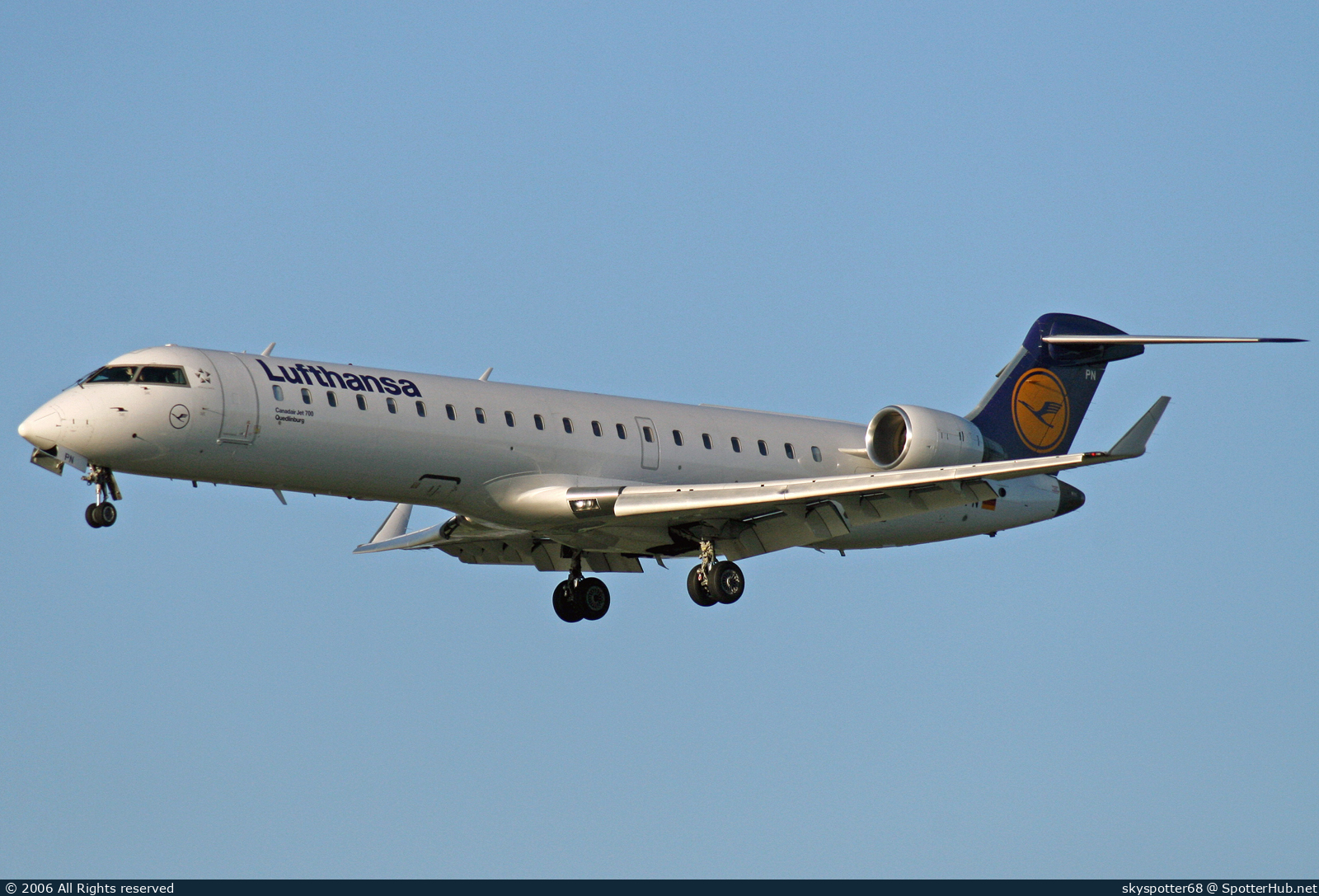 Photo of D-ACPN - Bombardier CRJ-701ER operated by Lufthansa CityLine