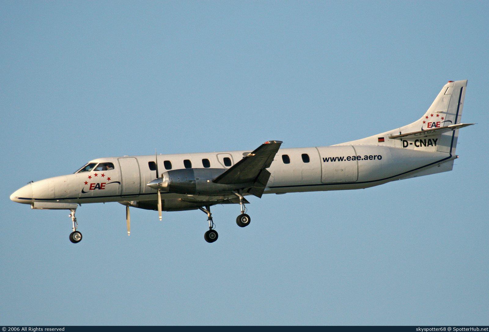 Photo of D-CNAY - Fairchild Swearingen Merlin IVC operated by European Air Express