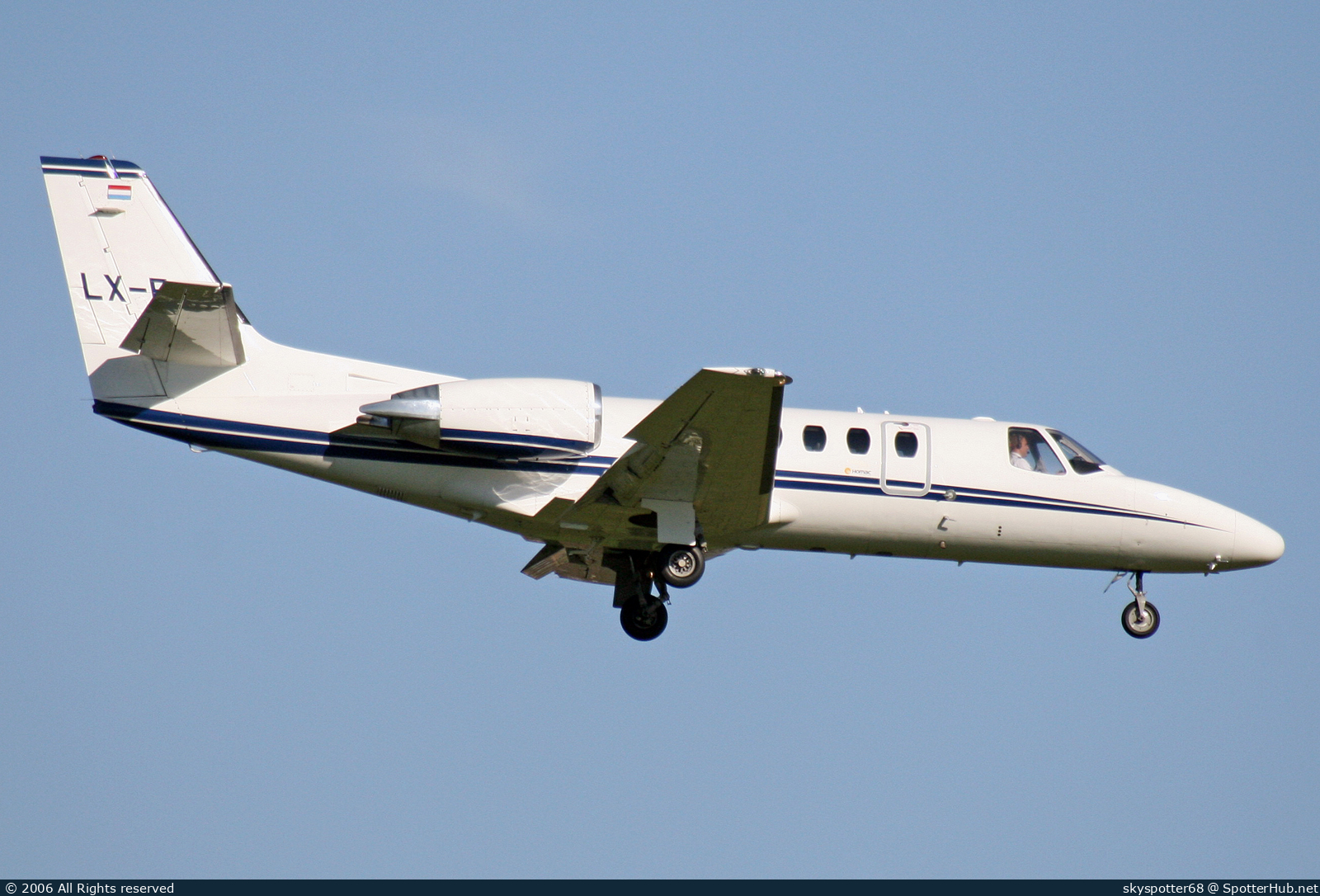 Photo of LX-EJH - Cessna 550B Citation Bravo operated by Homac Aviation Executive