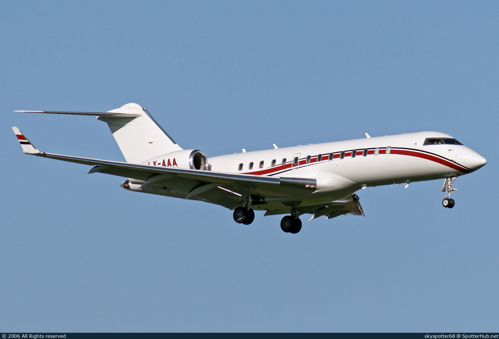 Photo of LX-AAA - Bombardier Global Express operated by Global Jet Luxembourg