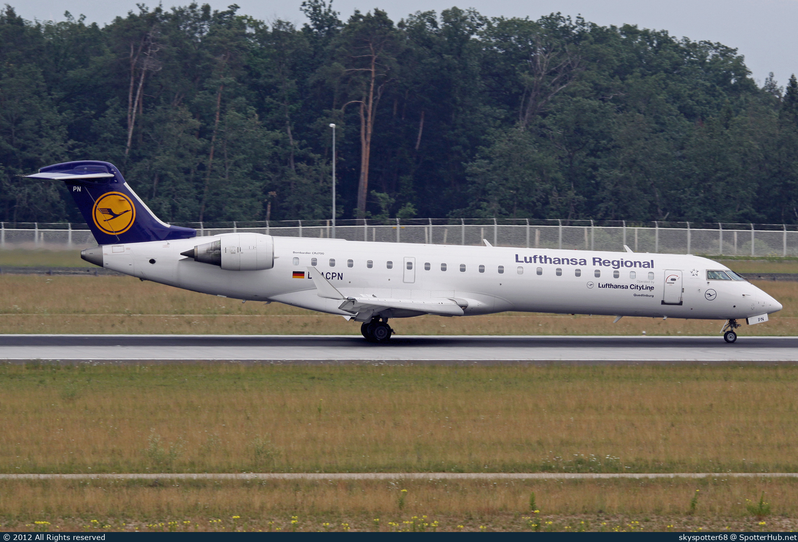 Photo of D-ACPN - Bombardier CRJ-701ER operated by Lufthansa CityLine