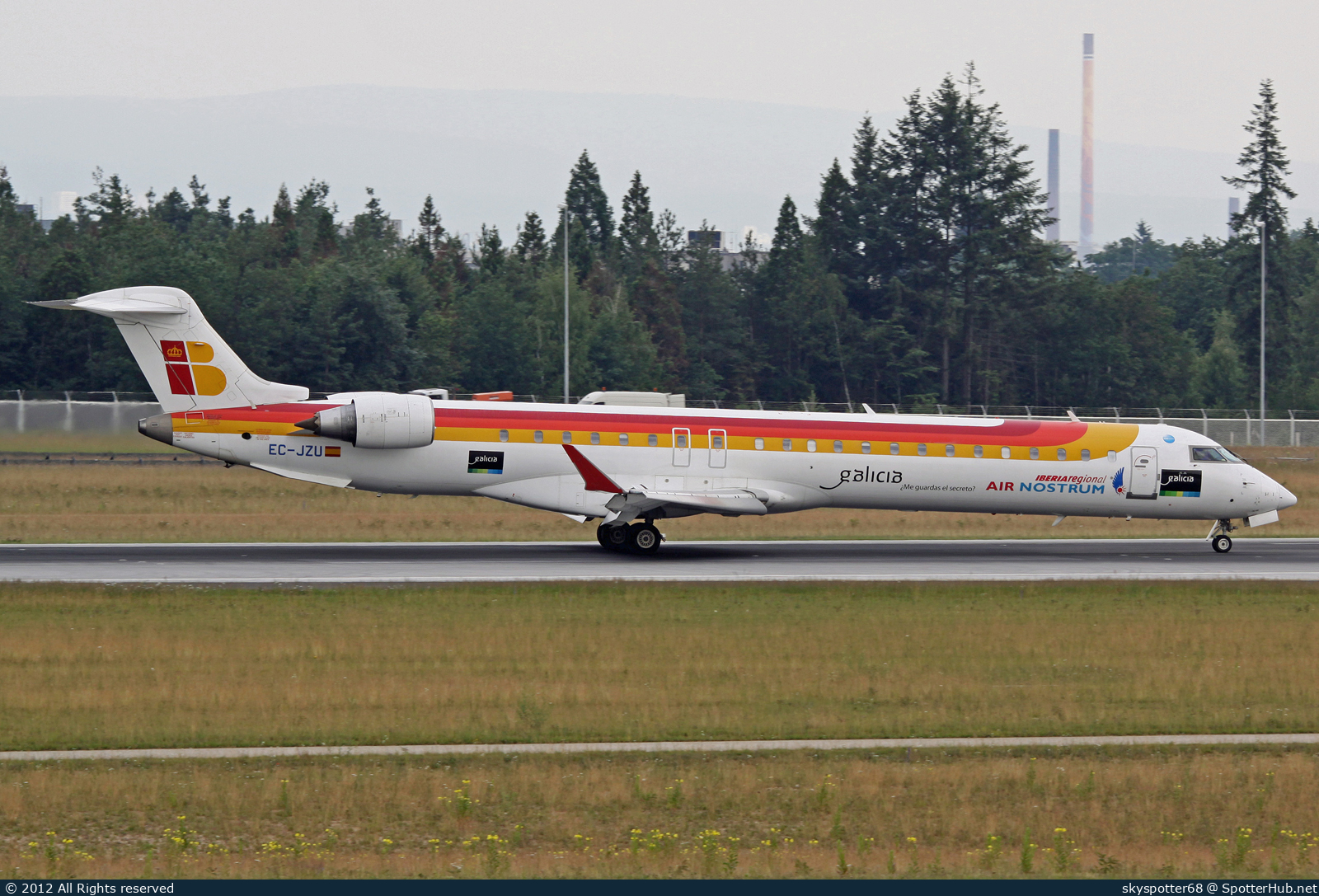 Photo of EC-JZU - Bombardier CRJ-900ER operated by Iberia Regional (opb Air Nostrum)