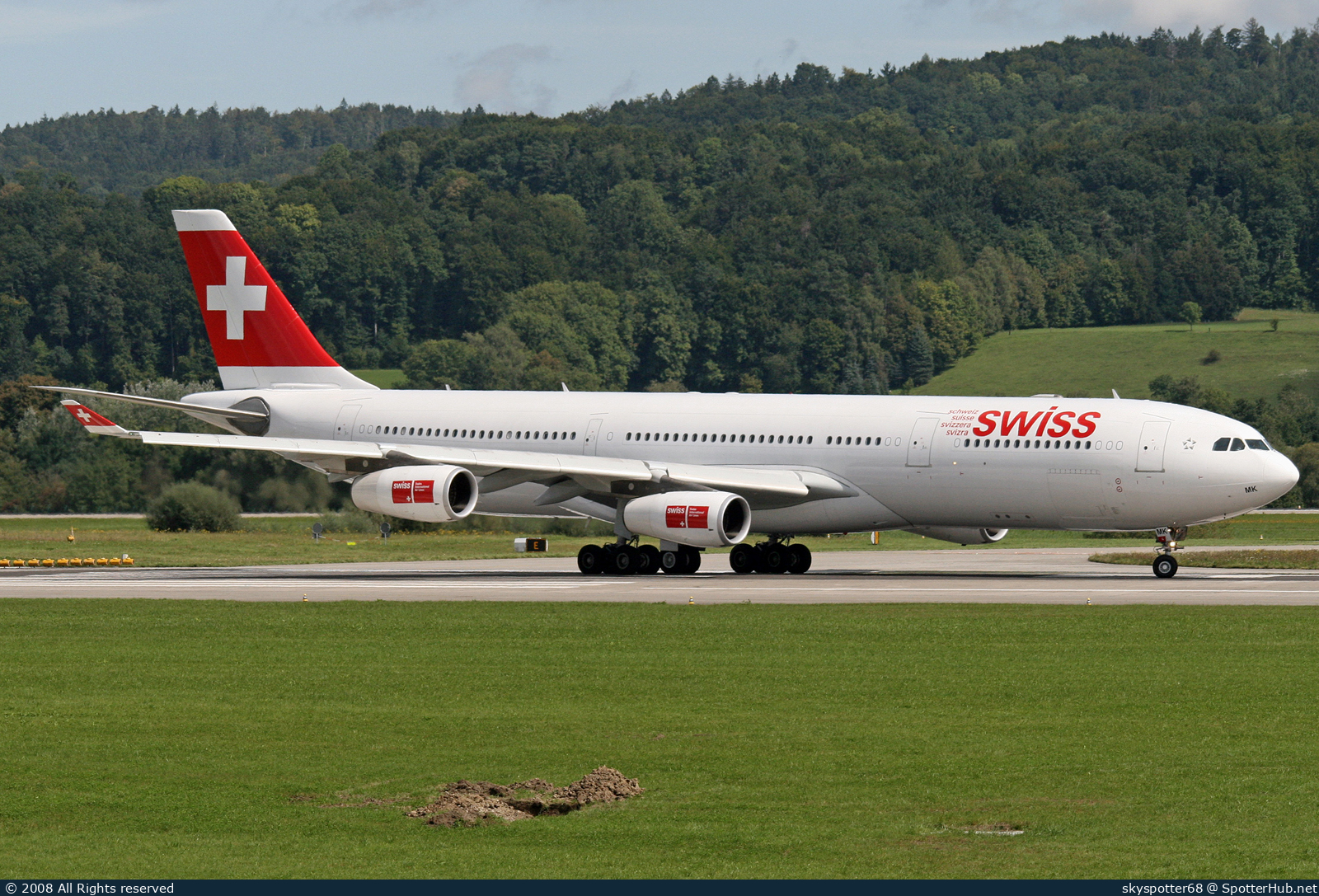 Photo of HB-JMK - Airbus A340-313 operated by Swiss International Air Lines
