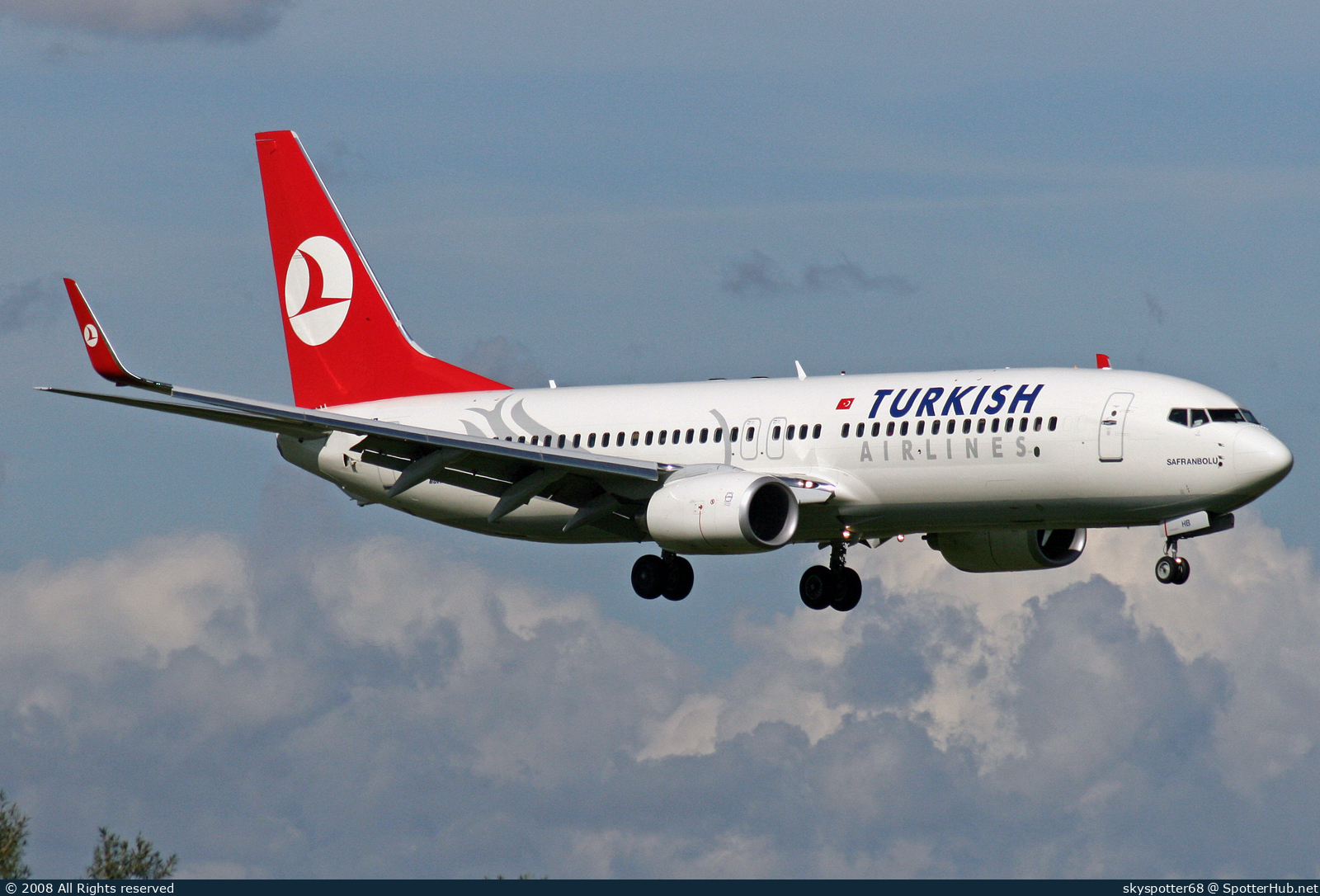 Photo of TC-JHB - Boeing 737-8F2 operated by Turkish Airlines