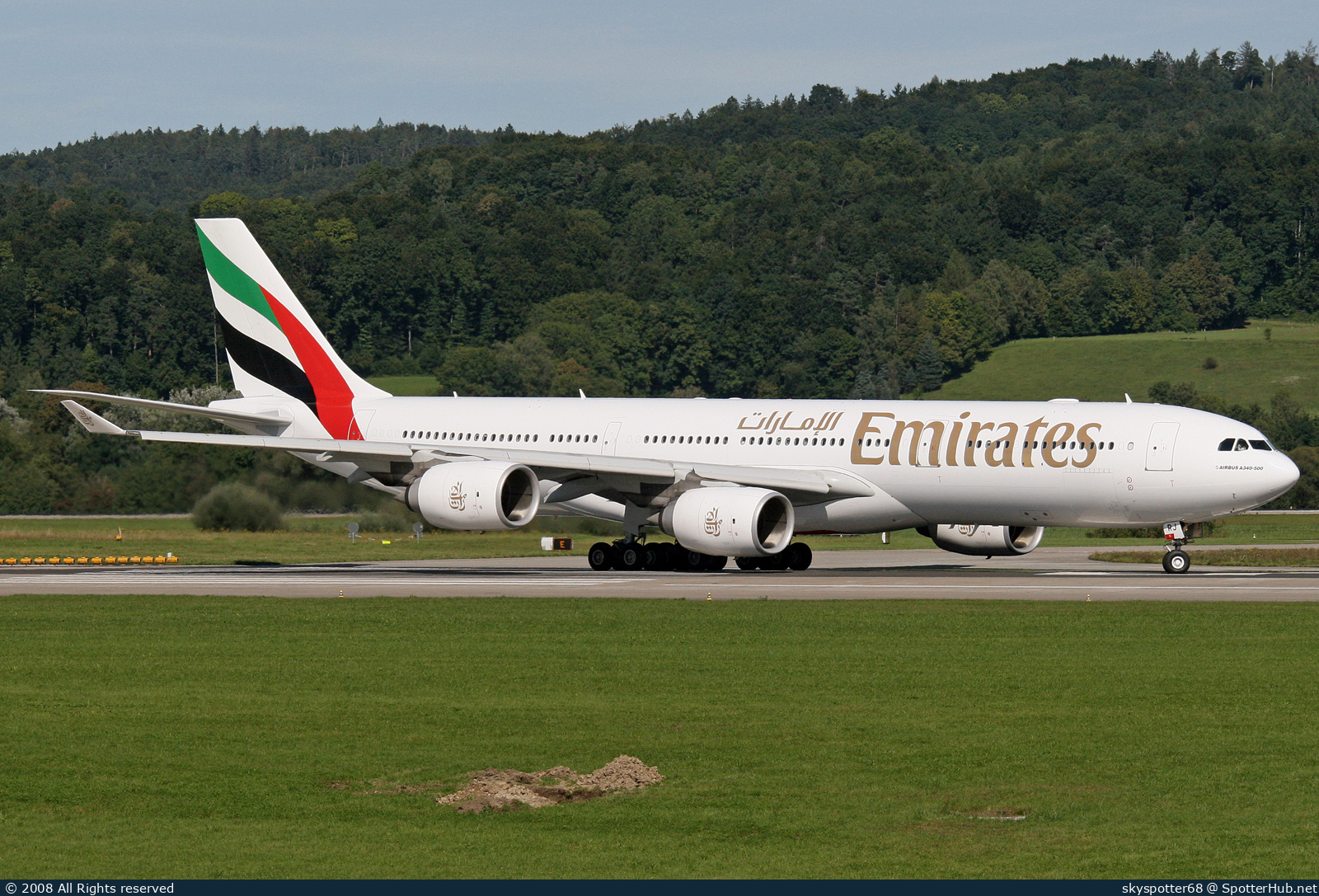 Photo of A6-ERJ - Airbus A340-541 operated by Emirates