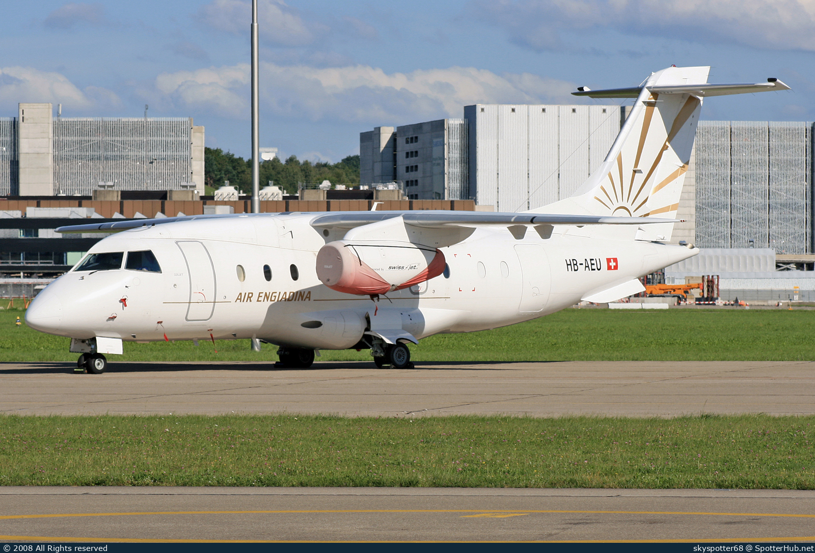 Photo of HB-AEU - Dornier 328-310 Jet operated by Air Engiadina (opb Swiss Jet)