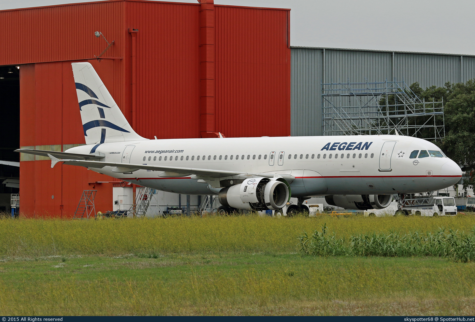 Photo of SX-DVT - Airbus A320-232 operated by Aegean Airlines
