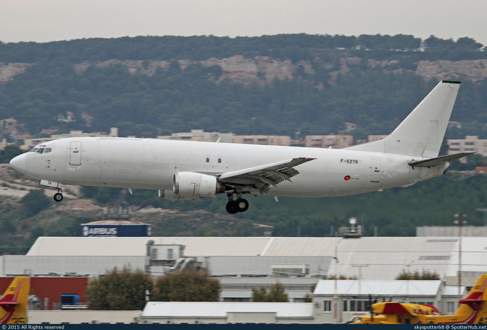Photo of F-GZTK - Boeing 737-4Q8(SF) operated by ASL Airlines France