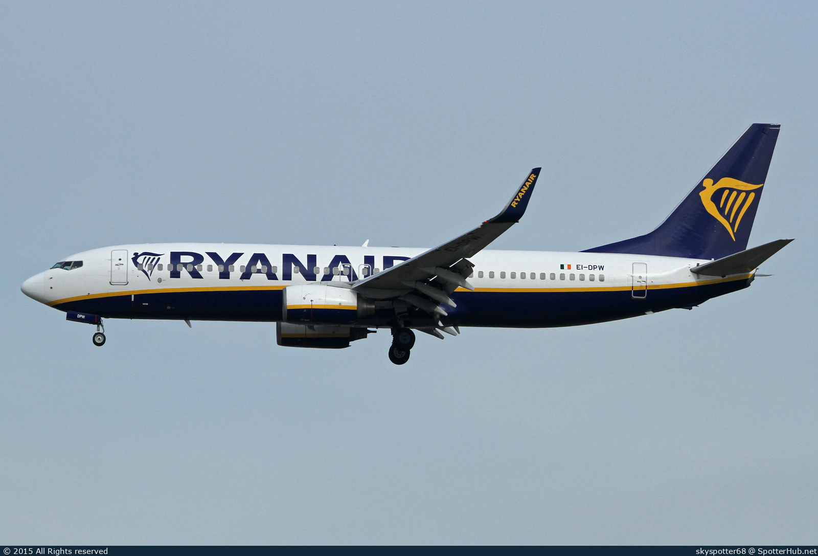 Photo of EI-DPW - Boeing 737-8AS operated by Ryanair