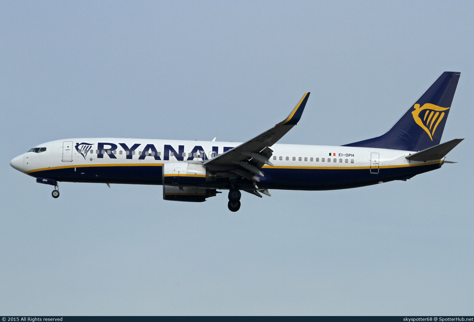 Photo of EI-DPH - Boeing 737-8AS operated by Ryanair
